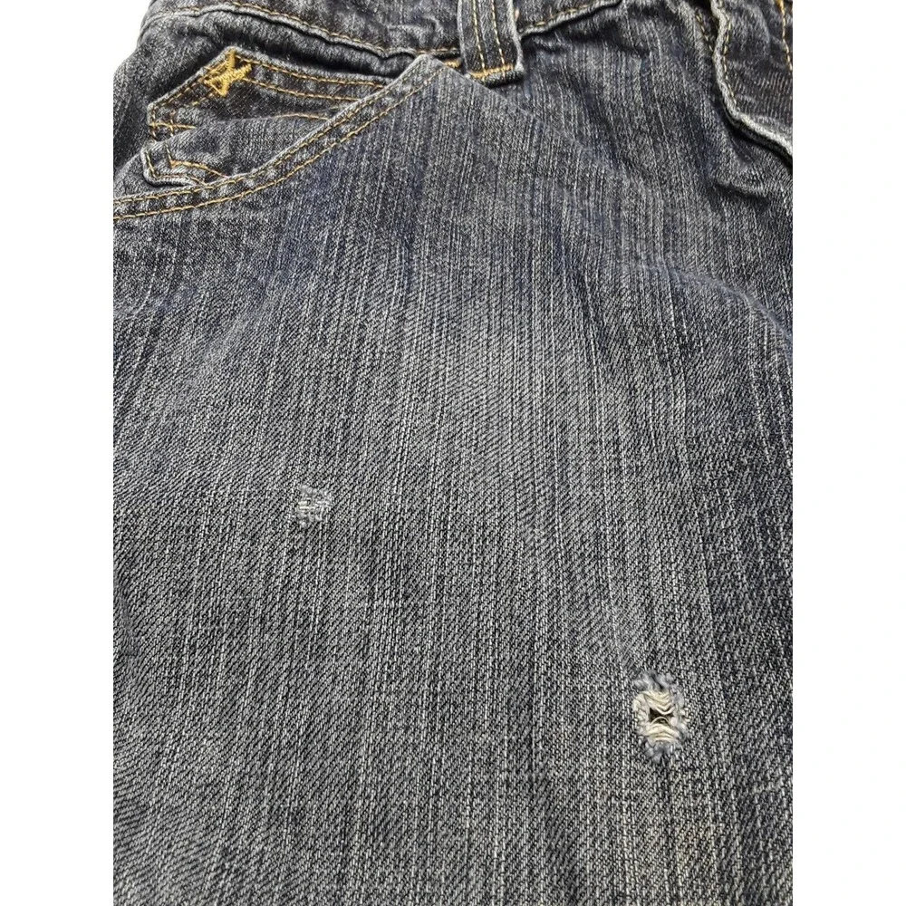 Wrangler Blue Jeans Boys Sz 16 Regular Classic Straight Leg Adjustable Waist